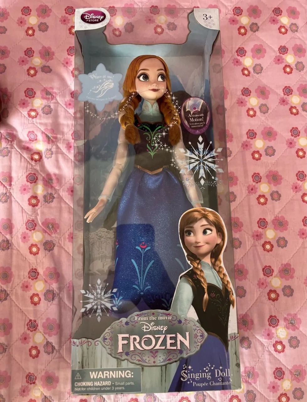 Boneca Anna Frozen Disney Store 
