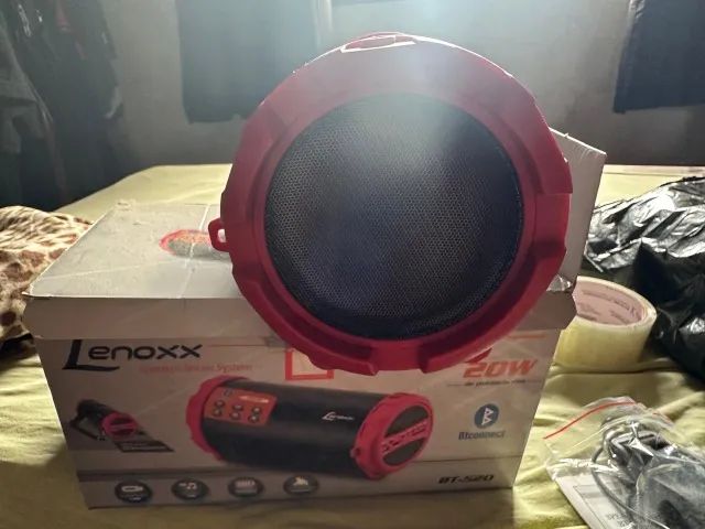 Caixa de Som Lenoxx BT-520 - Foto 3