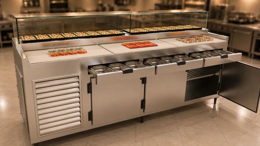 Balcão de Encosto Refrigerado sob medida - Foto 3