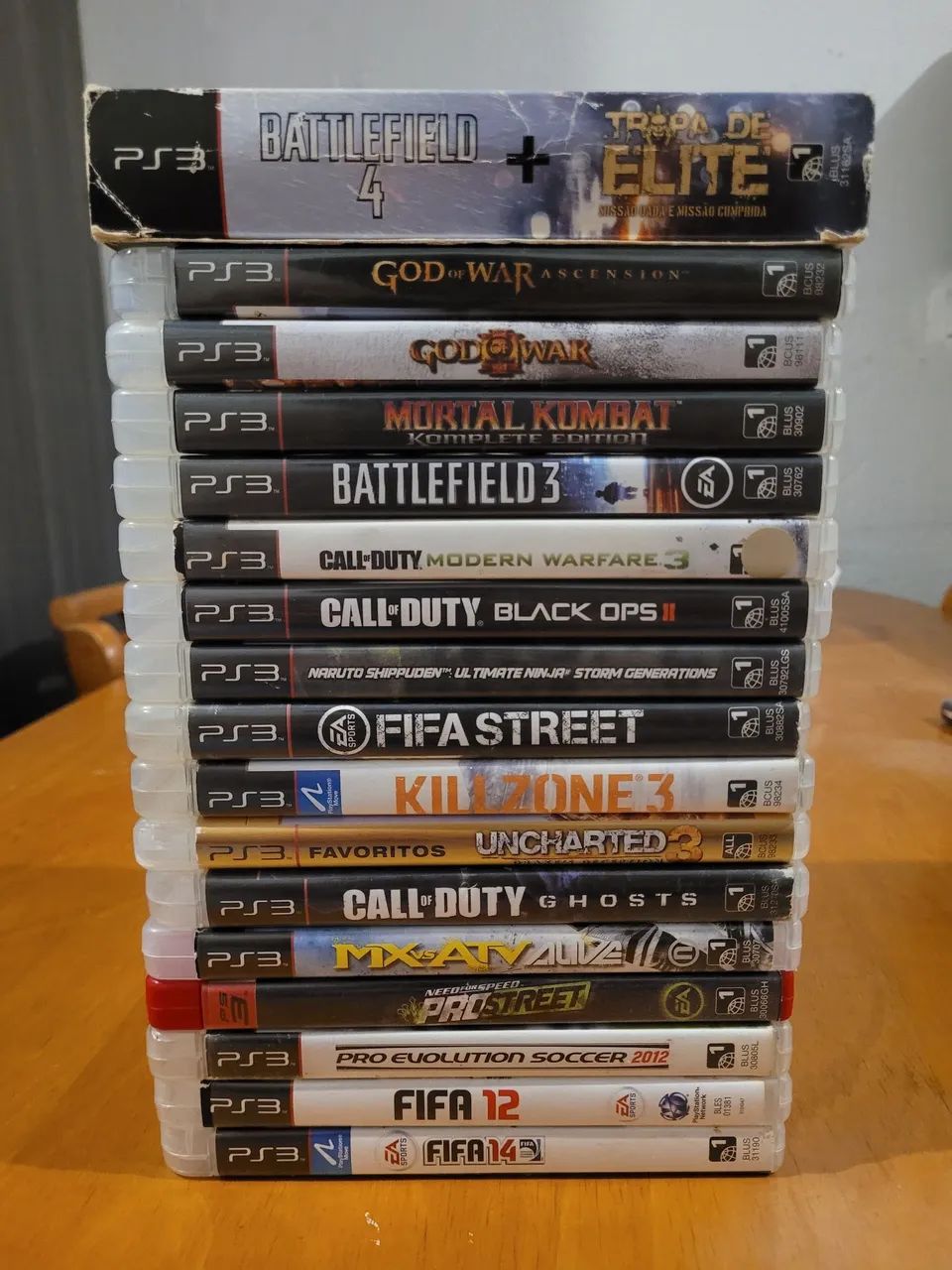Pack Lote de 17 Jogos Originais PS3 Playstation 3 - Jogos de Vídeo