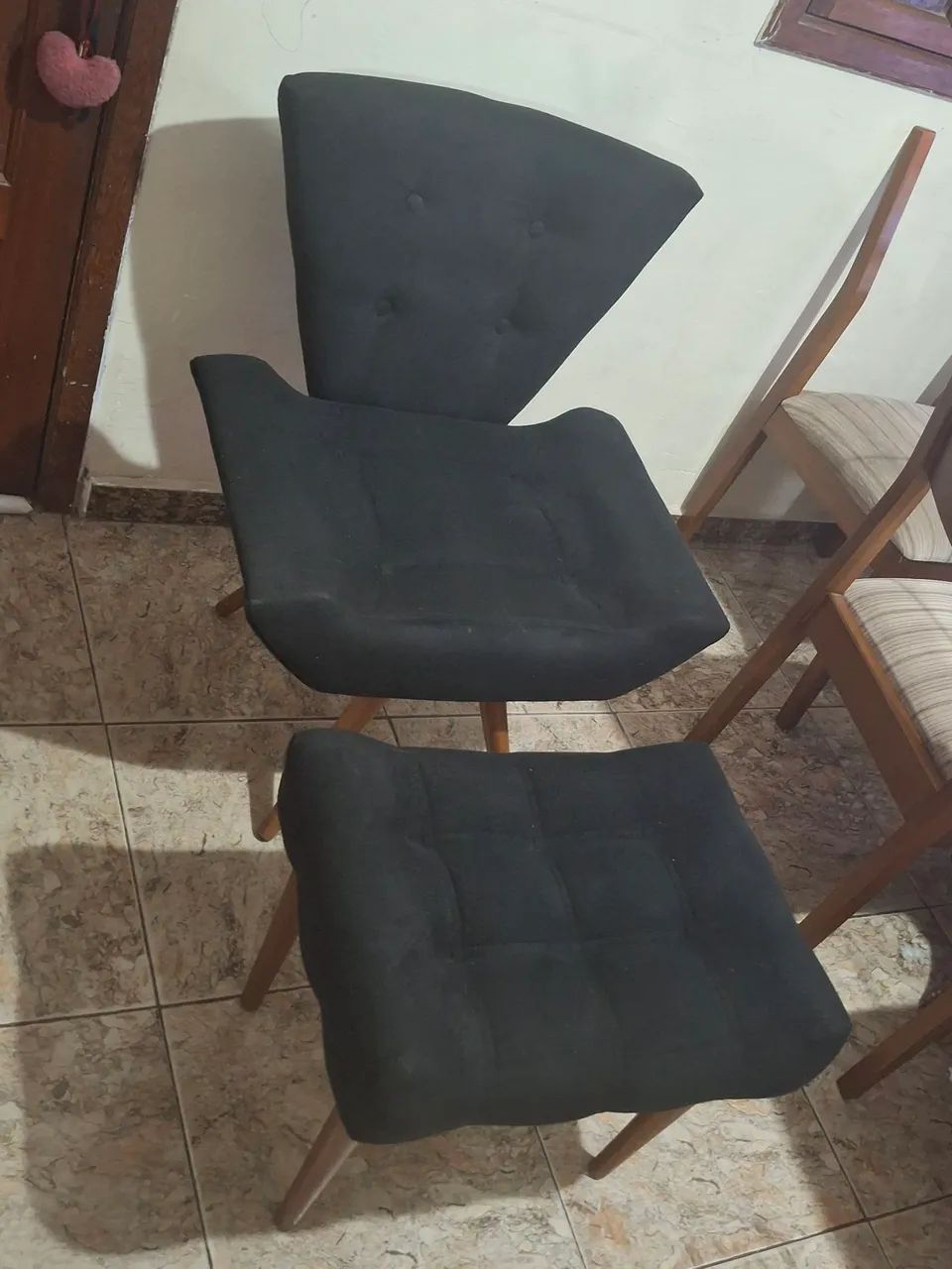 Poltrona e puff - Foto 4