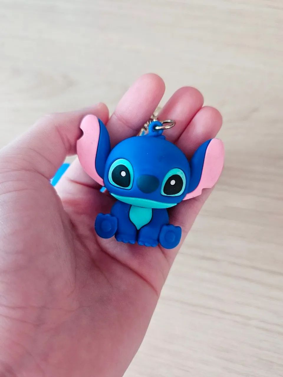 Chaveiro Azul Stitch - Foto 3