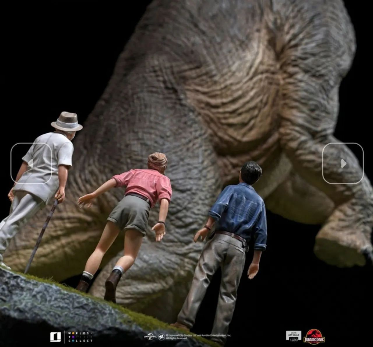 Welcome To Jurassic Park Iron Studios Special Edition - Foto 5