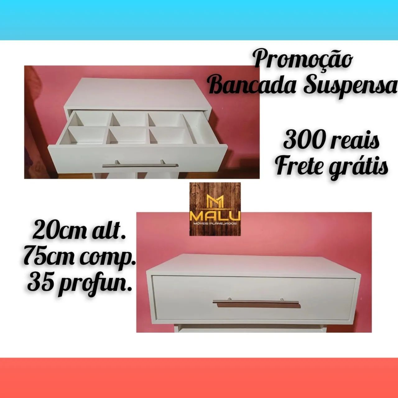Bancada suspensa 
