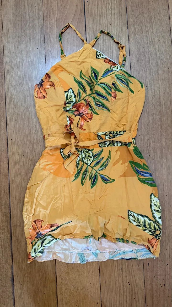 Vestido estampado - P/M