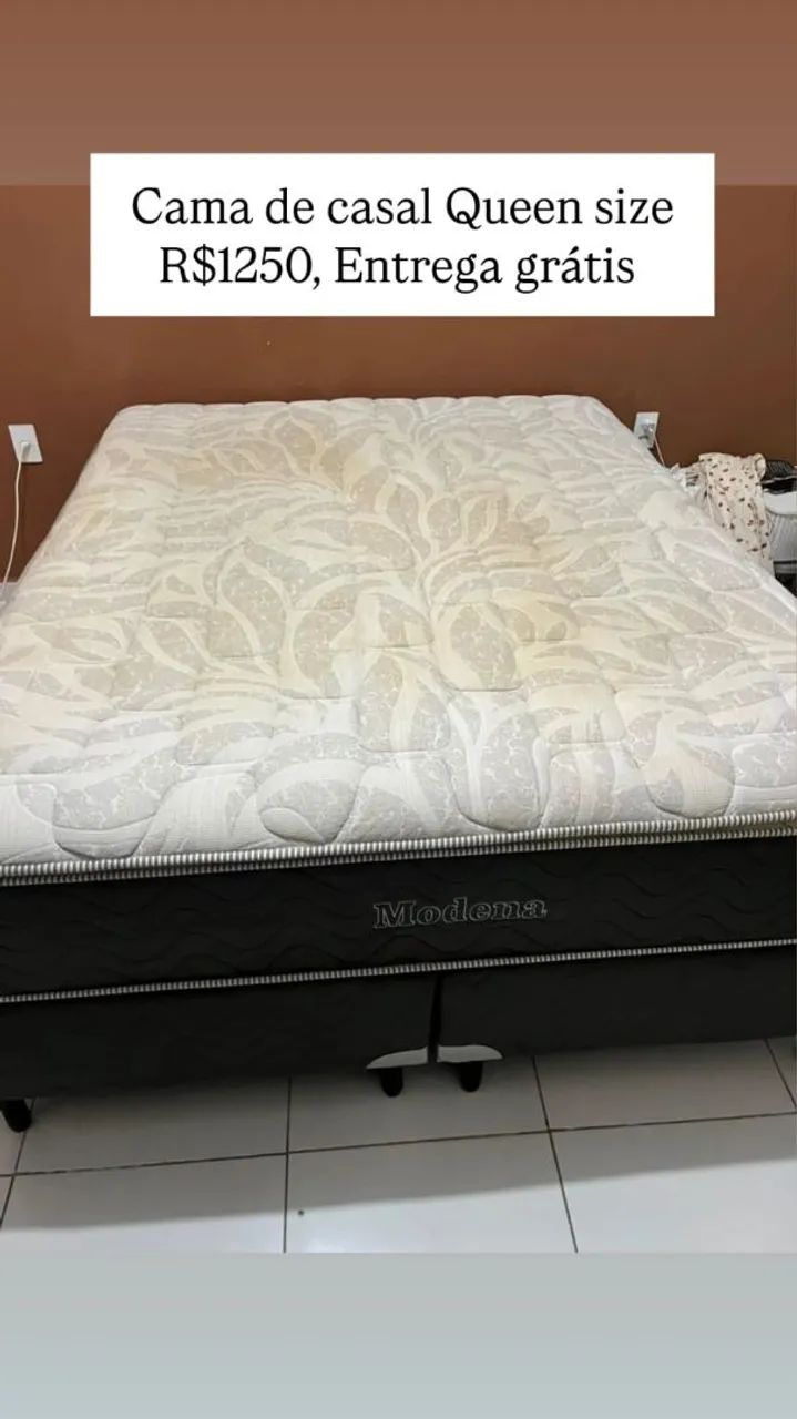 Cama de casal queen size