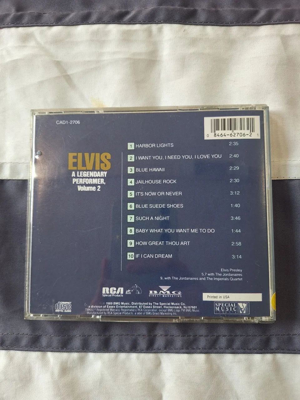 CD Elvis A Legendary Performer Original Colecionável - Foto 2