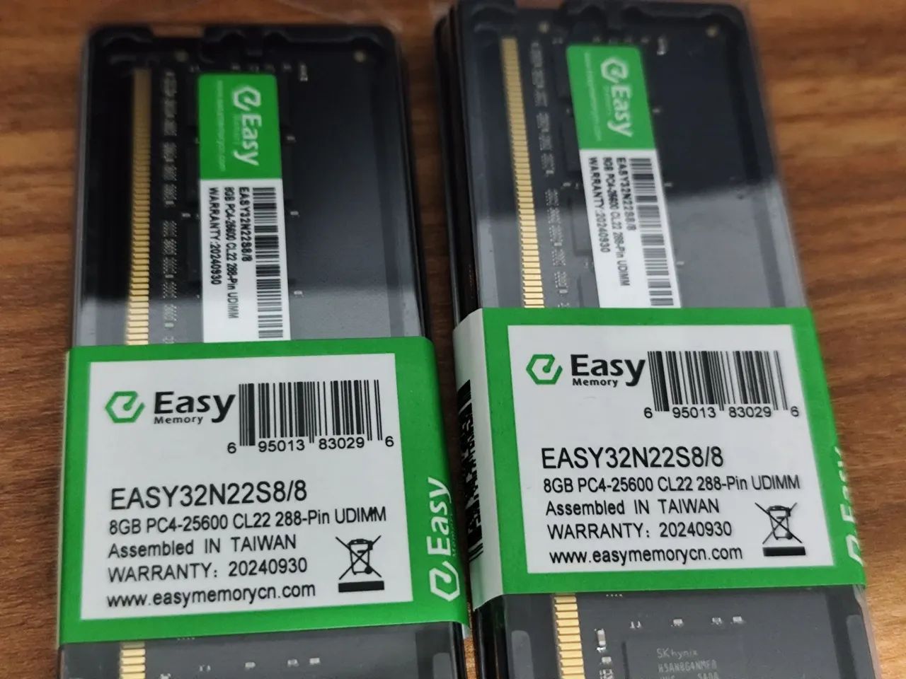 Par Memória easy dd4 8gb 3200mhz - Foto 2