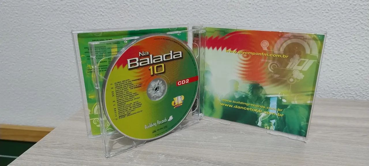 CD Duplo Na Balada 10 Jovem Pan  - Foto 3