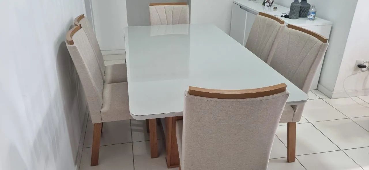Mesa de 6 cadeiras - Foto 2