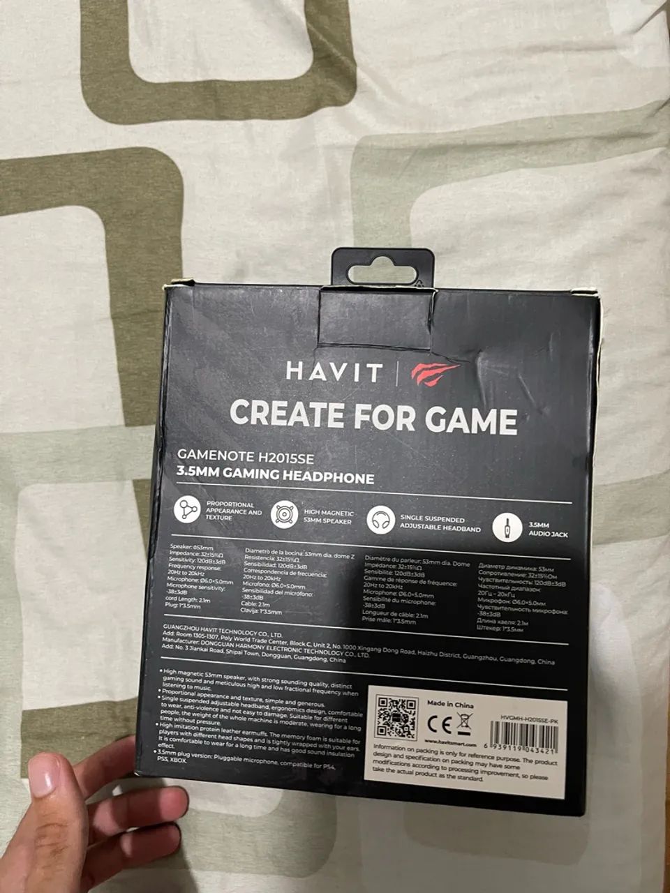 Headset Gamer Havit H2015SE Rosa 3.5mm com Microfone - Foto 3