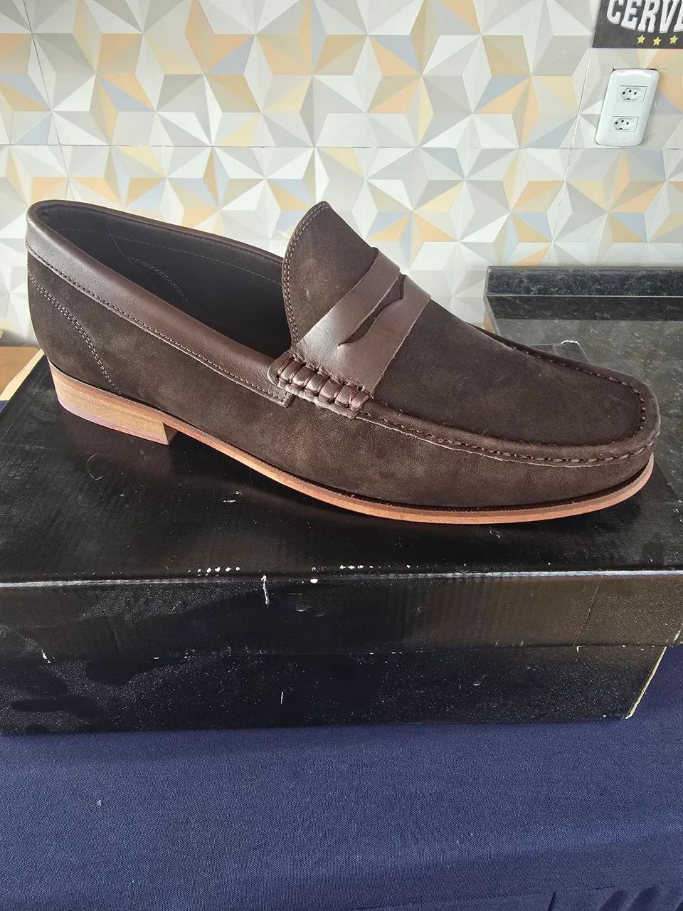 Mocassim em Couro