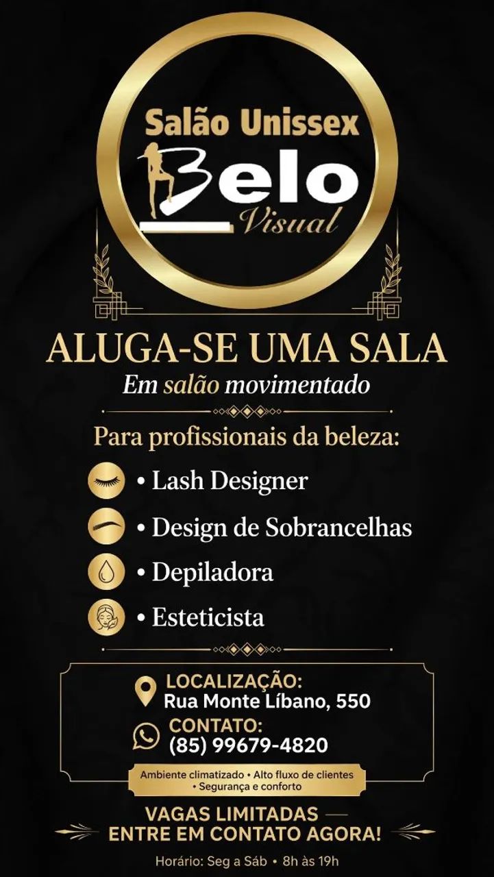 Aluga -se sala para esteticista ou laser desin 