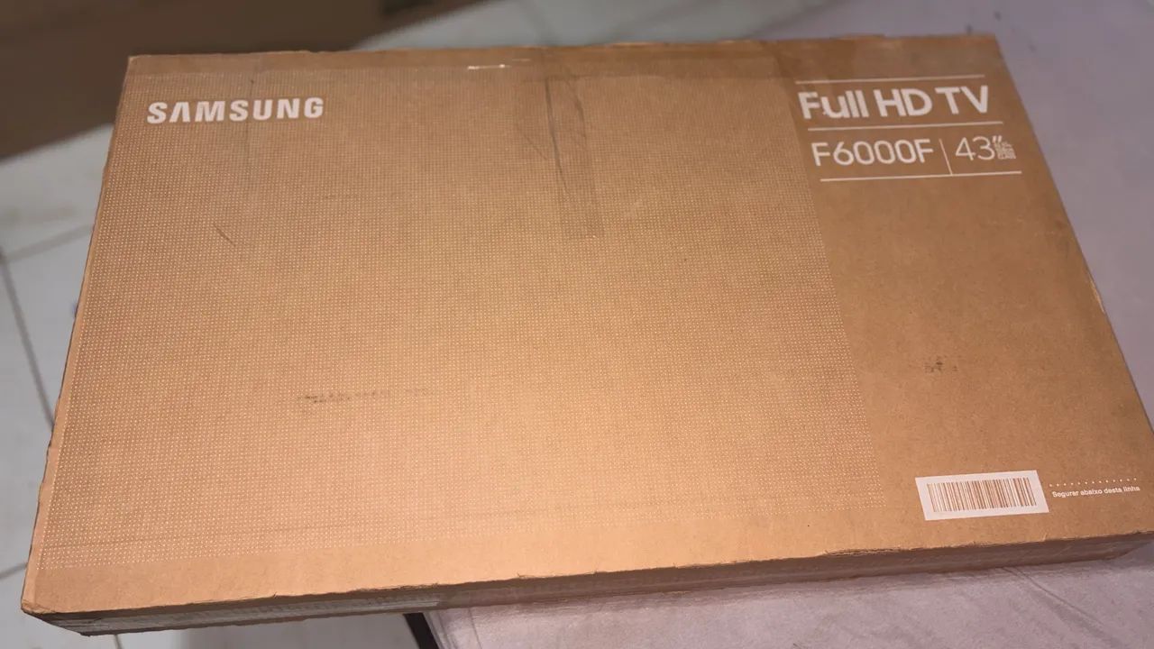 SAMSUNG TV 43 FHD SMART NA CAIXA - Foto 2