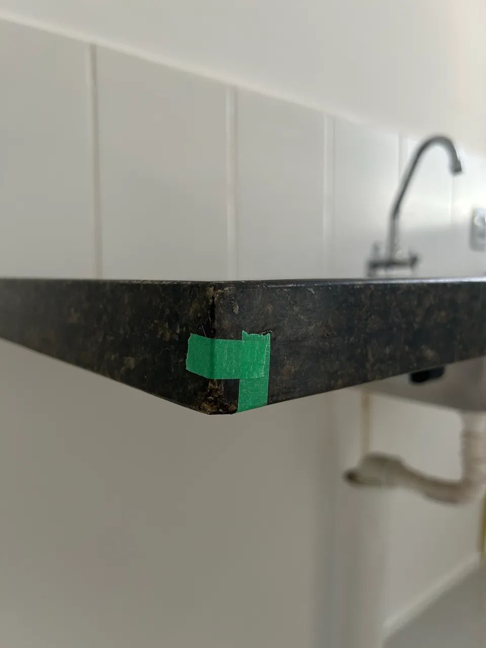 BANCADA EM GRANITO + CUBA INOX - Foto 3