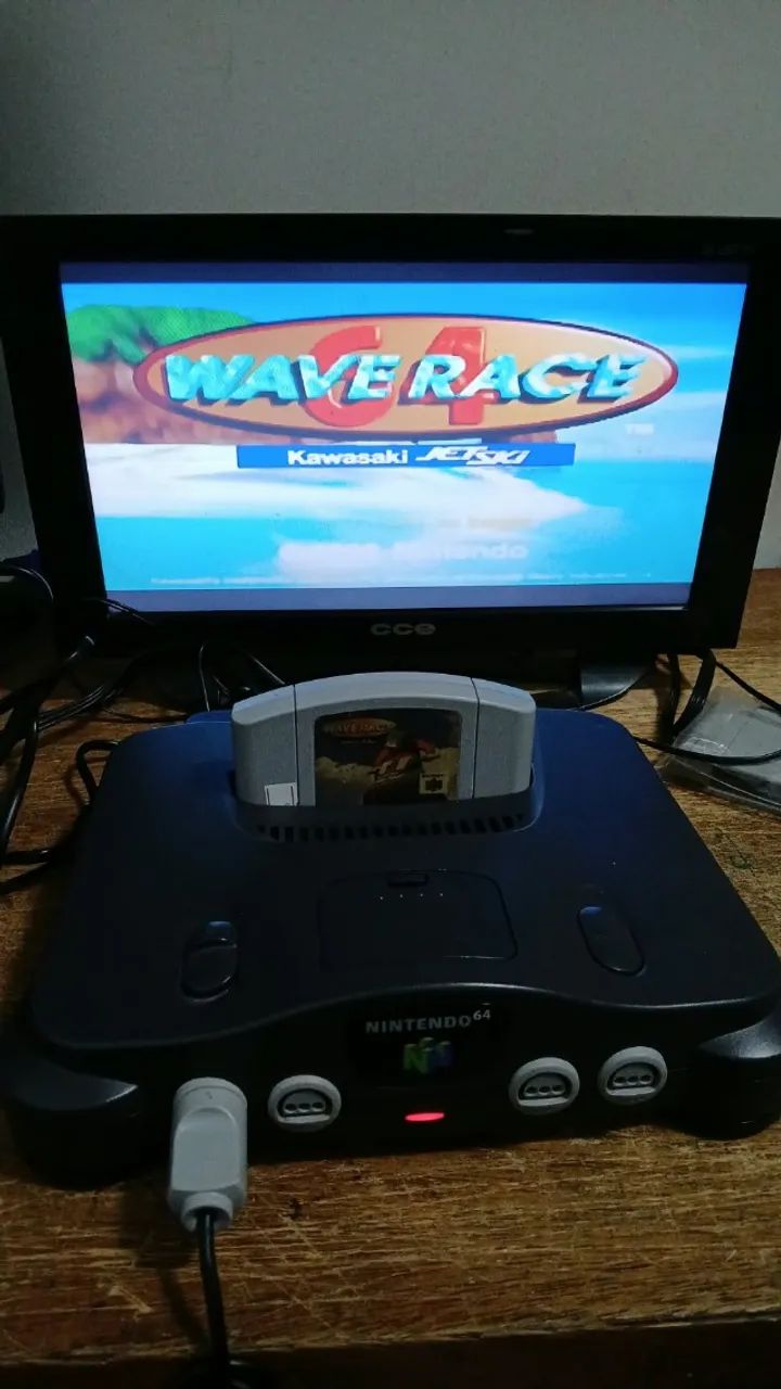 Nintendo 64  completo e inteiro!!! - Foto 4