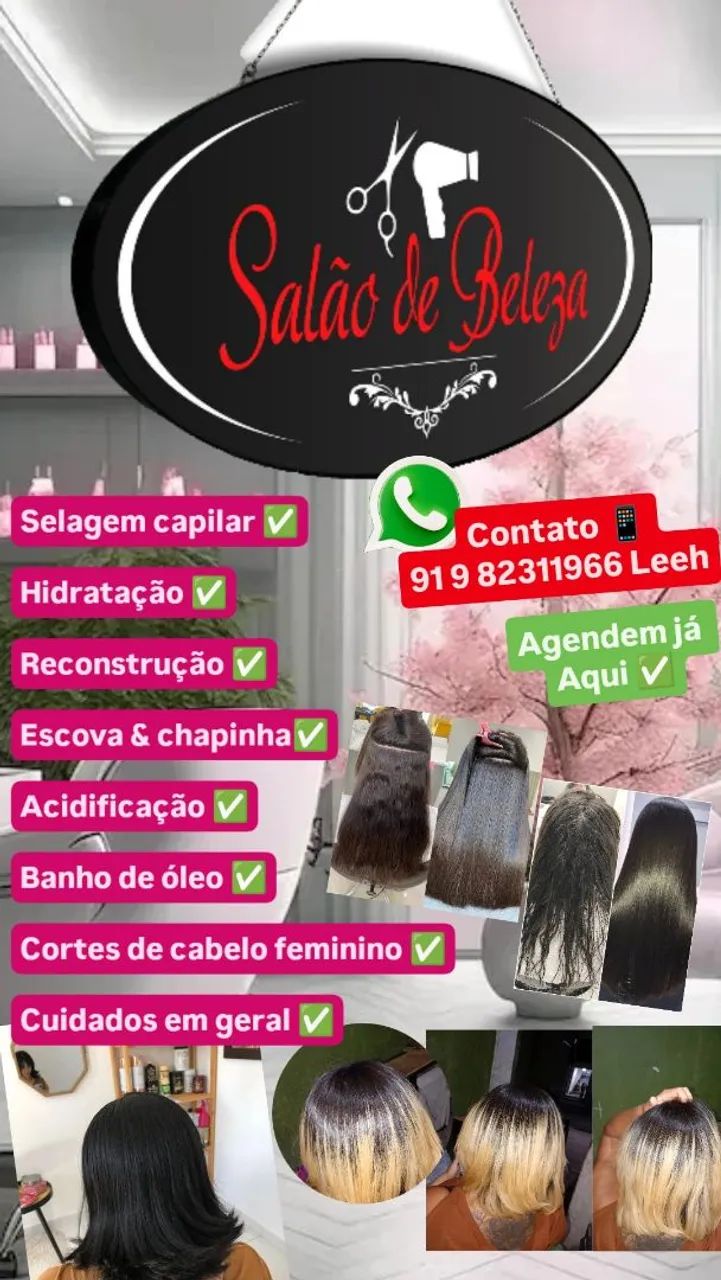 Selagem capilar e tratamentos capilar aqui !!