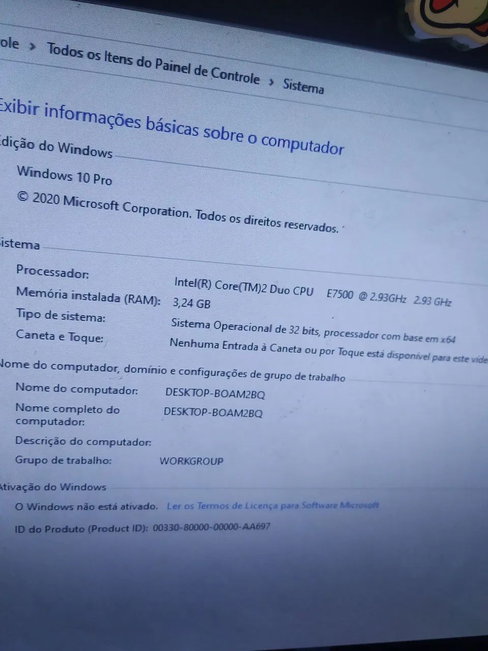 Pc completo (pacote office) ótimo pra assistir - Foto 2