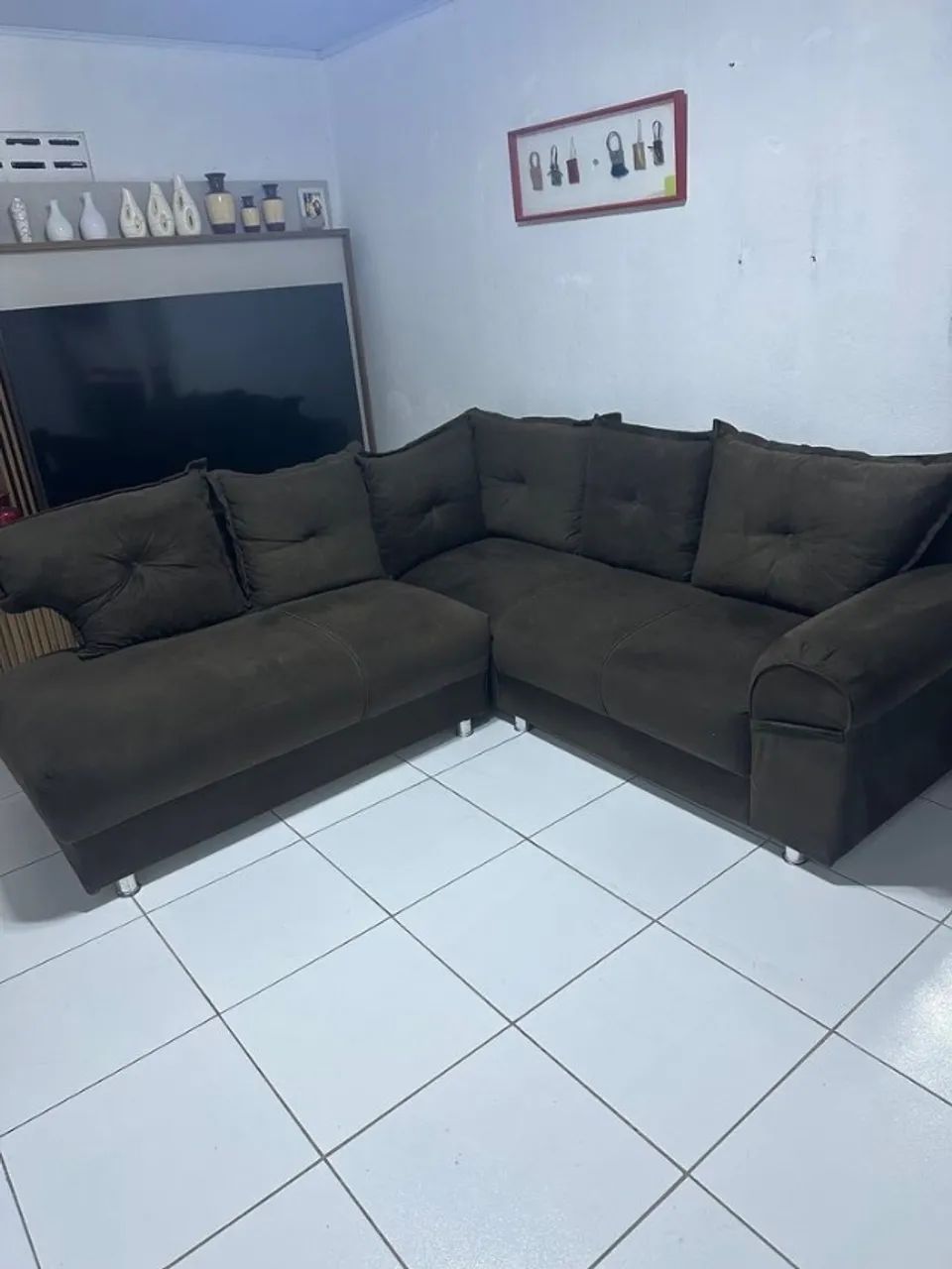 Selling two sofas that combine into one432959123285626880