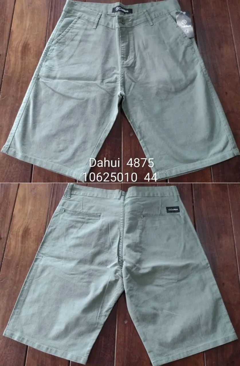 Bermudas " DaHui " Passeio (Brim)<br><br> - Foto 3