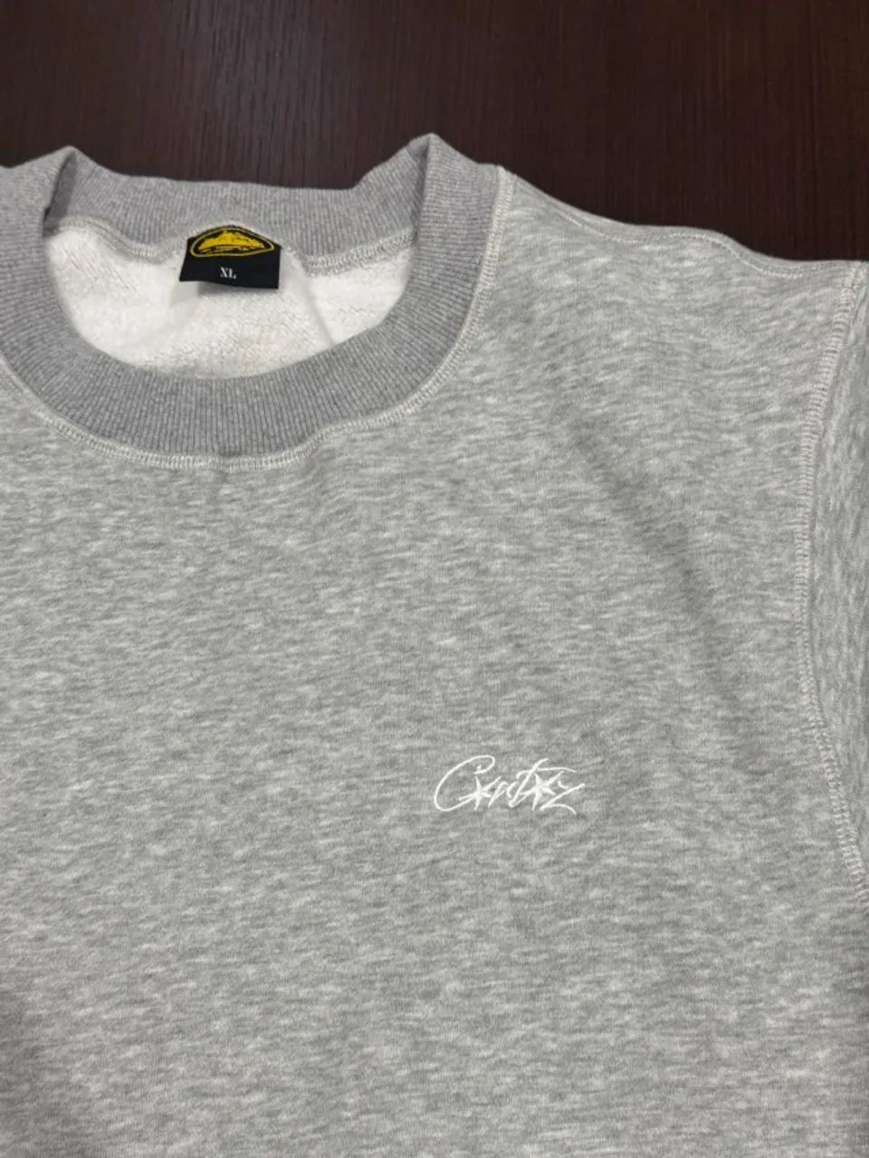 Blusa moletom Corteiz cinza GG
