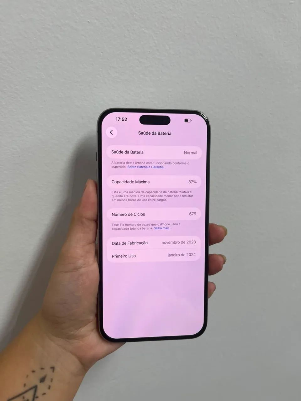 iPhone 15 pro Max TITÂNIO  - Foto 4