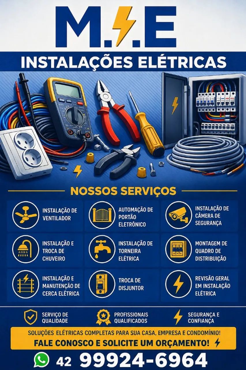 Eletricista residencial 