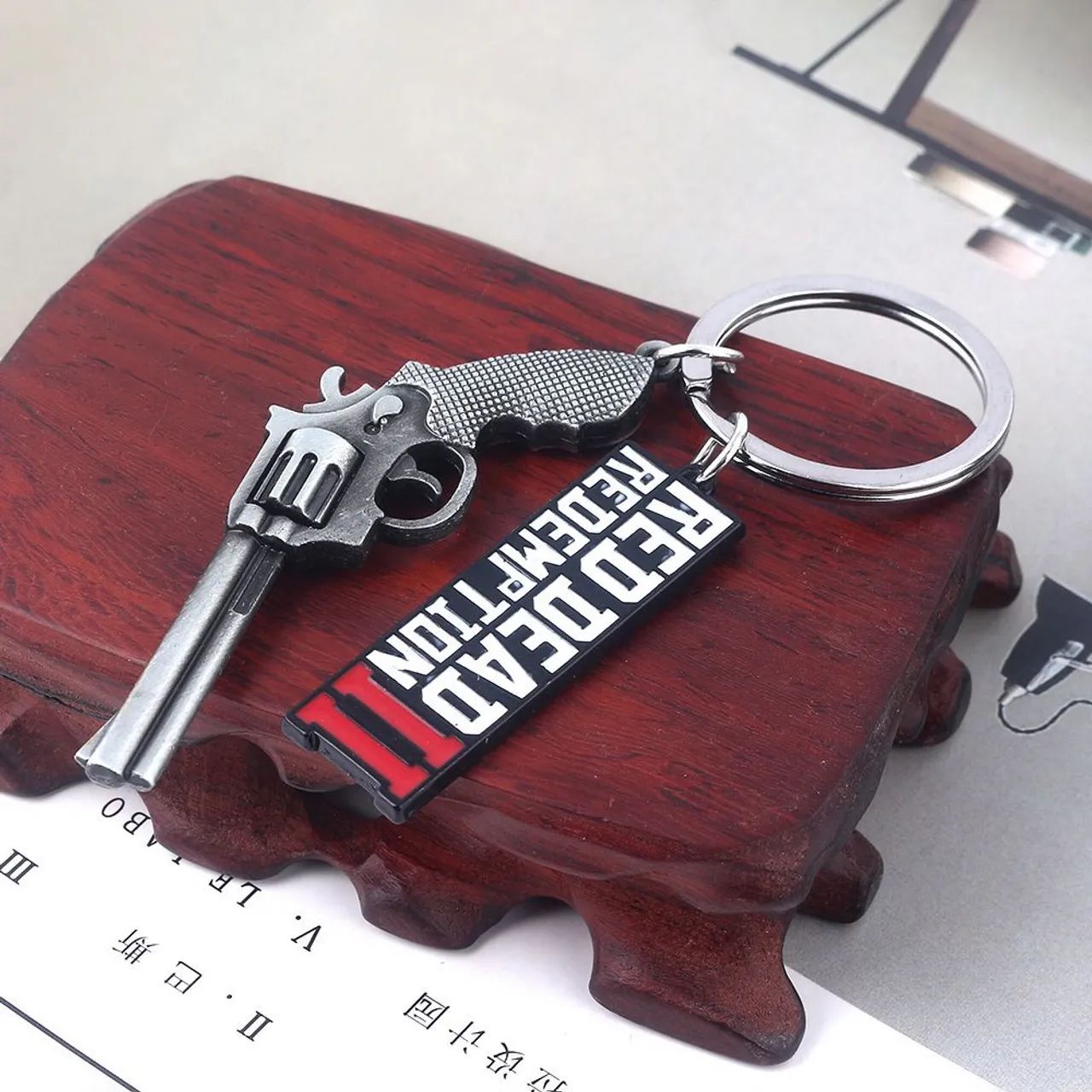Chaveiro tema Red Dead Redemption 2  - Foto 5