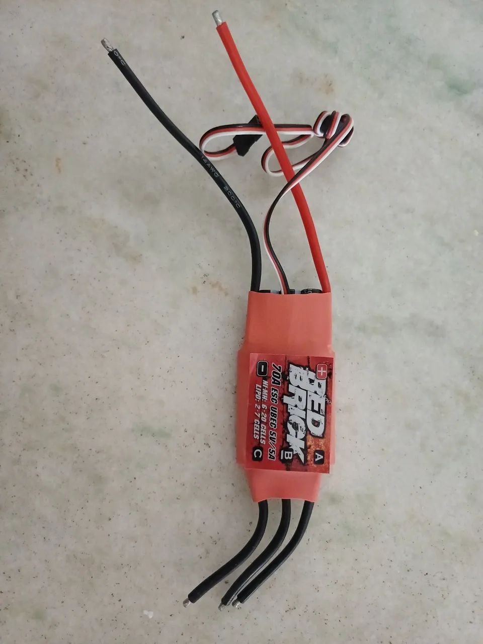 ESC Red Brick 70A NOVO!!!