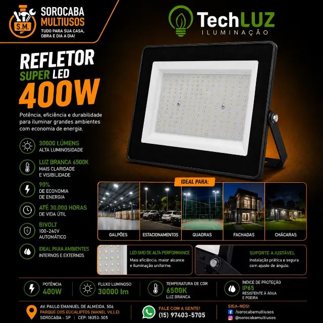 REFLETOR 400W - Foto 2