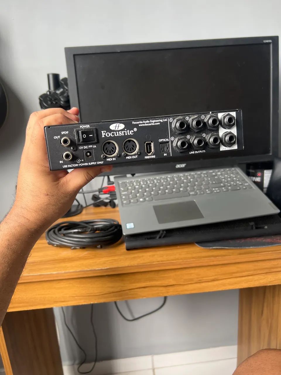 Interface de áudio saffire pro 24 - Foto 3