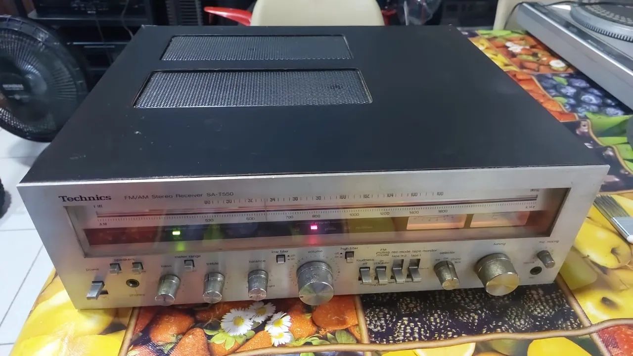 Technics SA-DX550 AVアンプ Receiver Technics SA T 550 - Aparelhos de Som - Dezoito do Forte