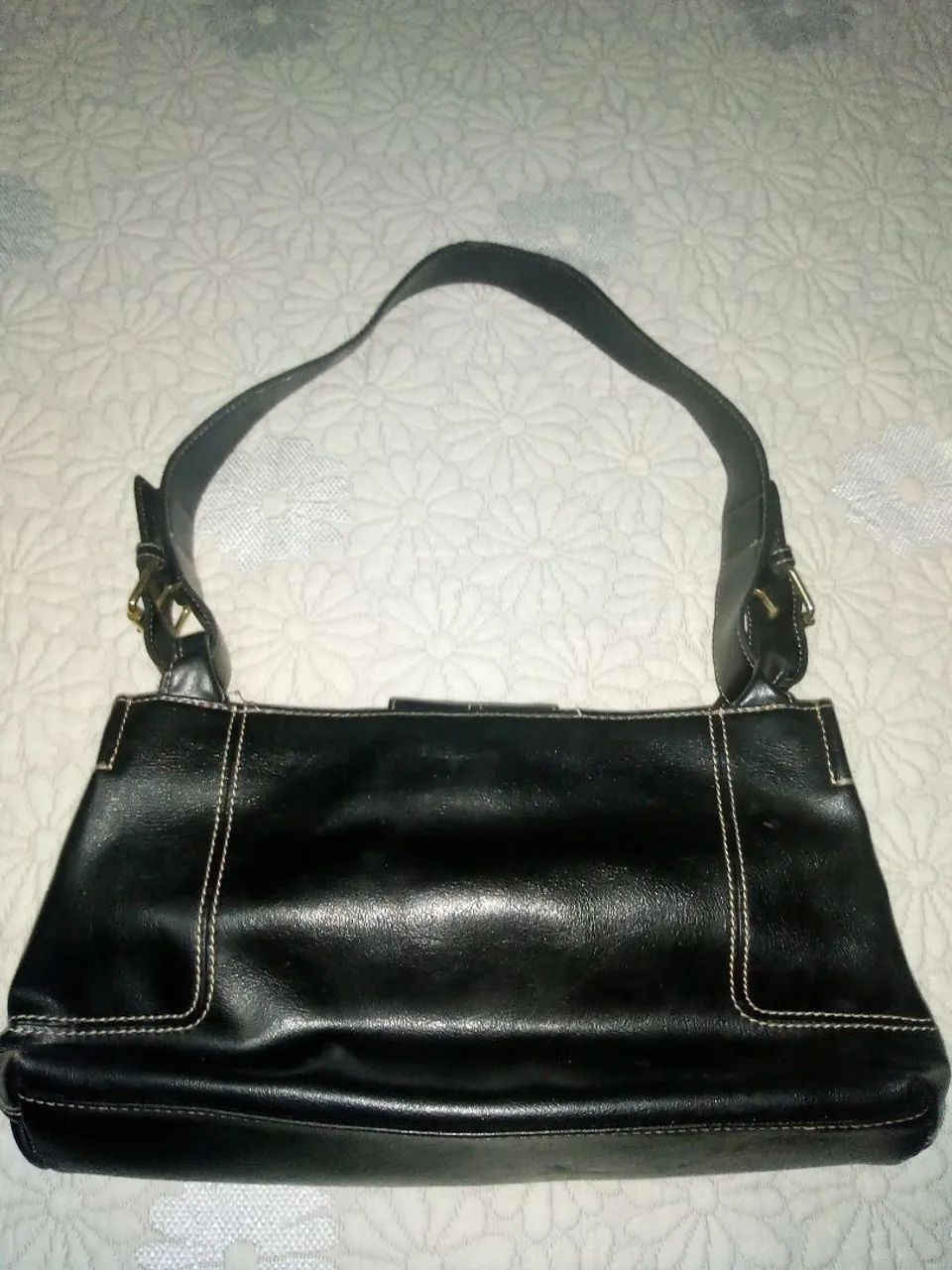 Bolsa Nova de Couro  - Foto 3