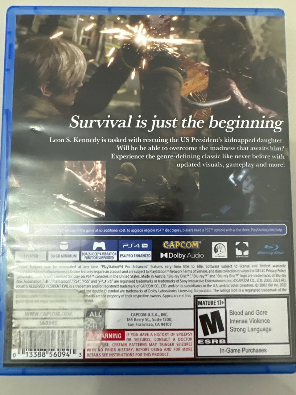 Resident Evil 4: Original Ps4 - Foto 2
