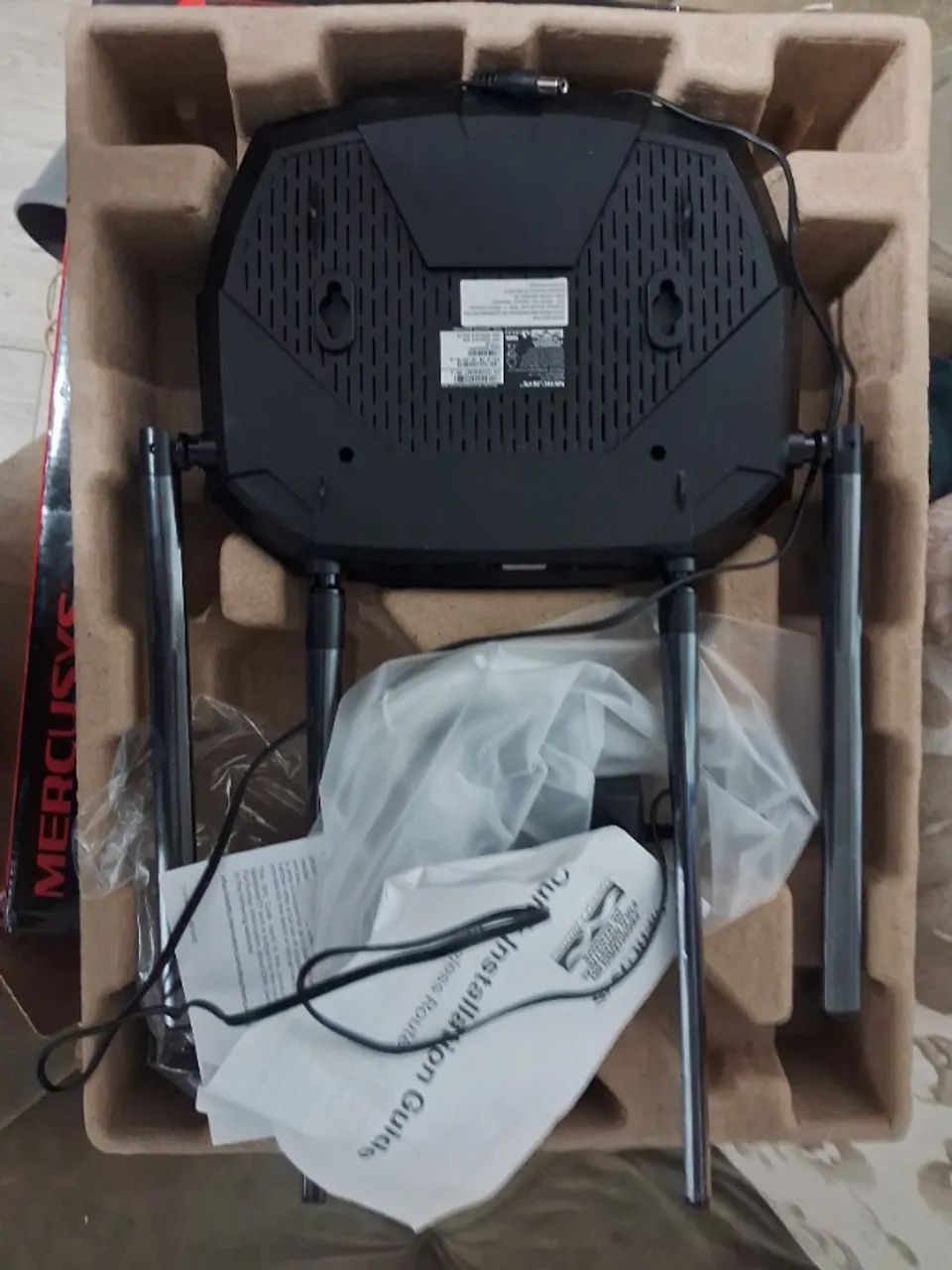 Roteador de rede wifi novo