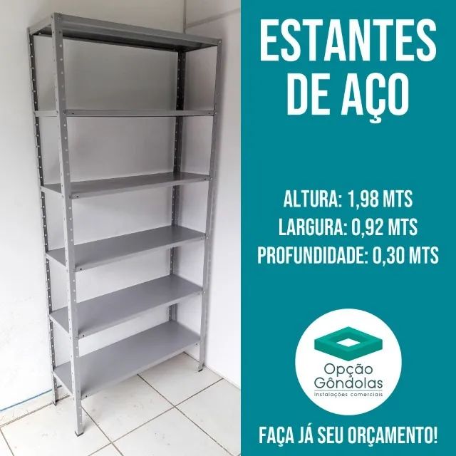 Estantes de Aço - Foto 2