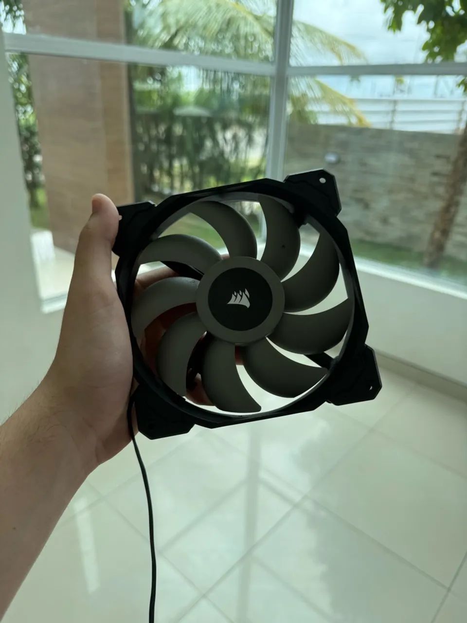 kit com 3 ventoinhas 120mm Corsair - Foto 3