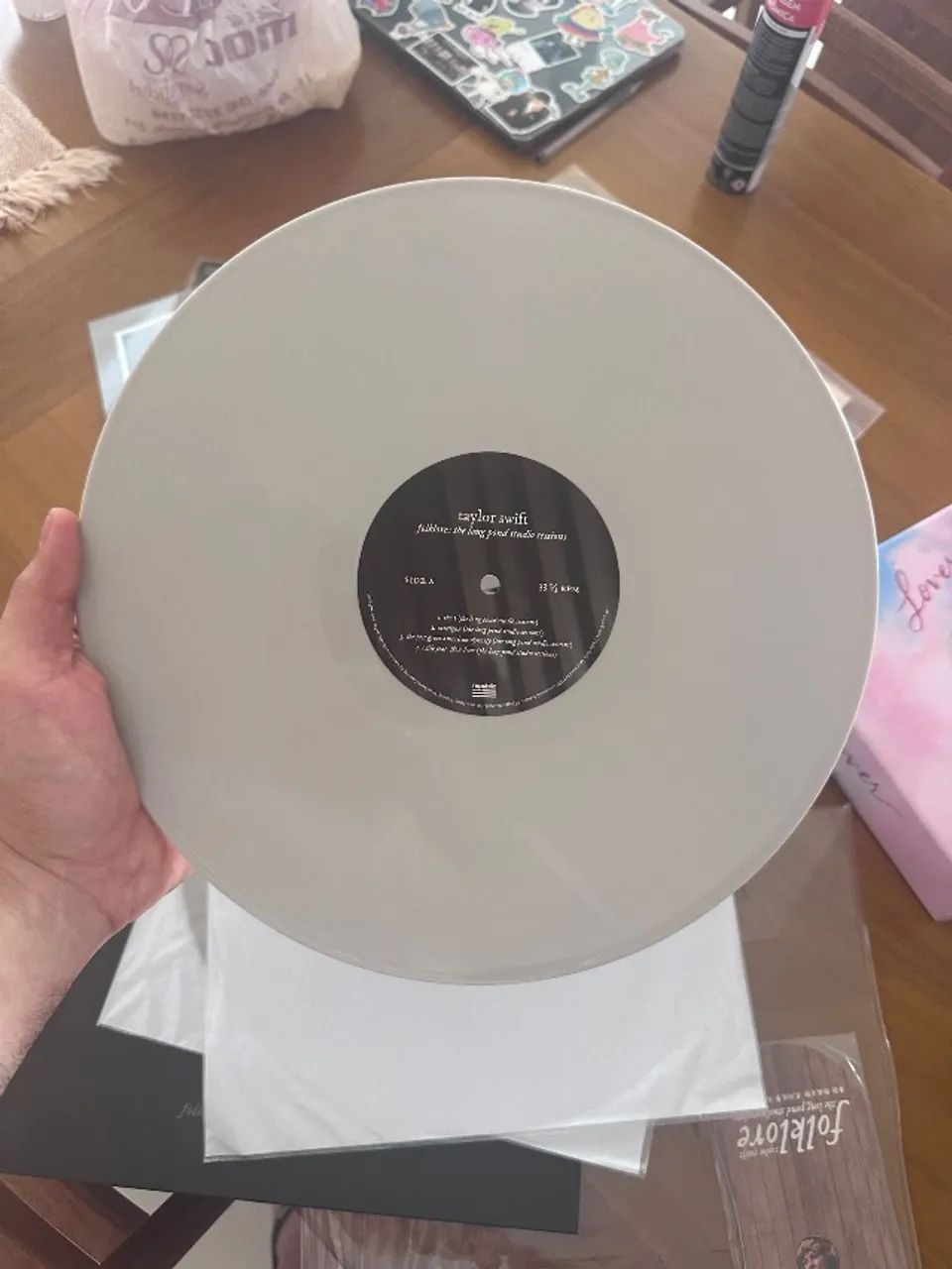 Vinil folklore long pond prensagem chinesa - Foto 4