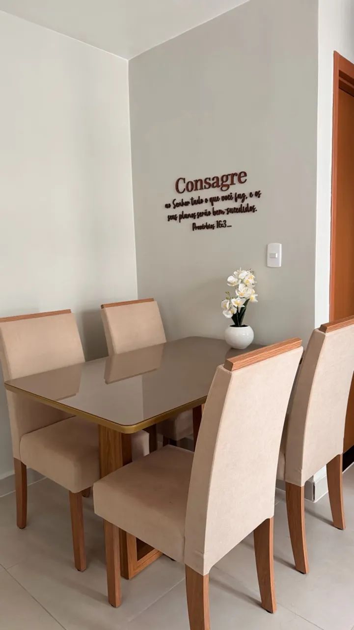 Mesa nova com 4cadeiras  - Foto 5