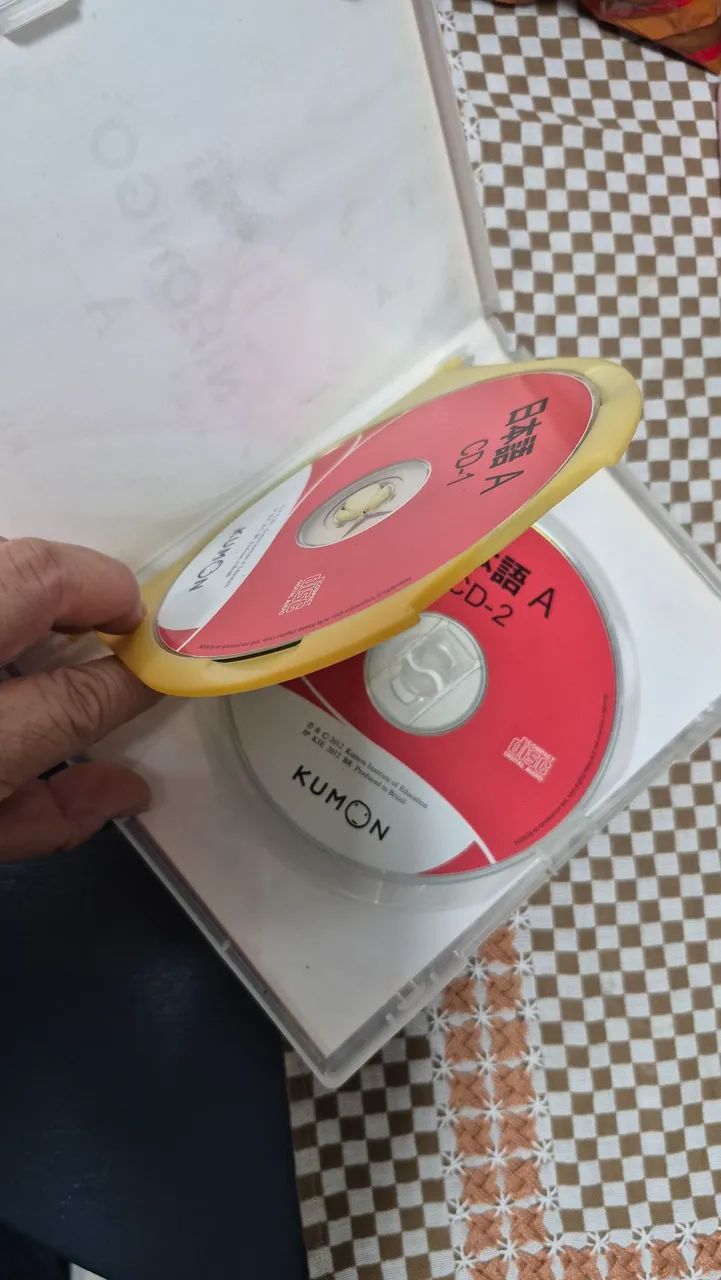 CDs Kumon japonês A, 2A, 3 A e 4 A