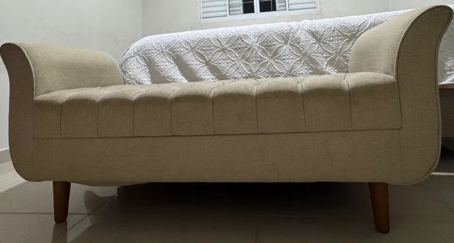 CABECEIRA E RECAMIER CAPITONÊ LUXO  - Foto 4