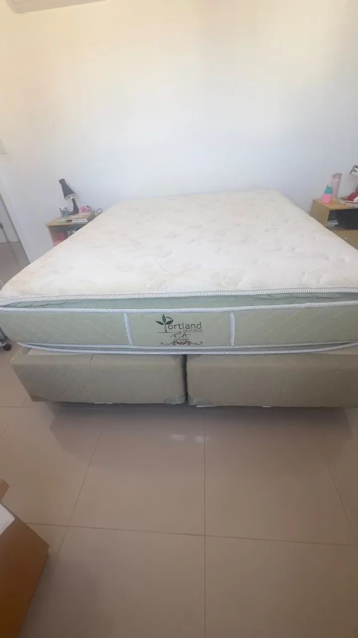 Conjunto Cama Box Queen