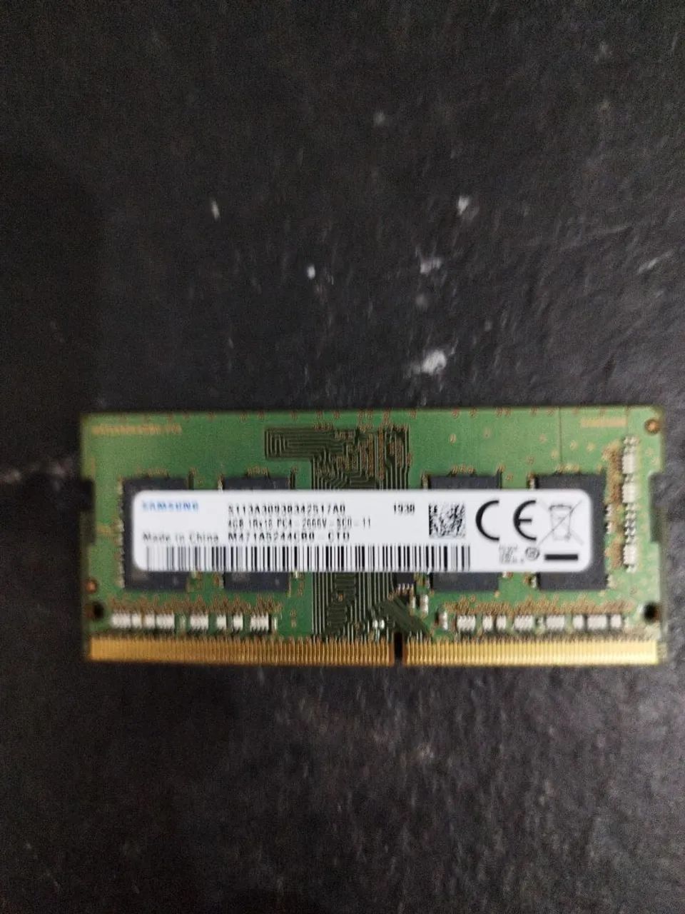 Memória ddr4 notebook 4 giga