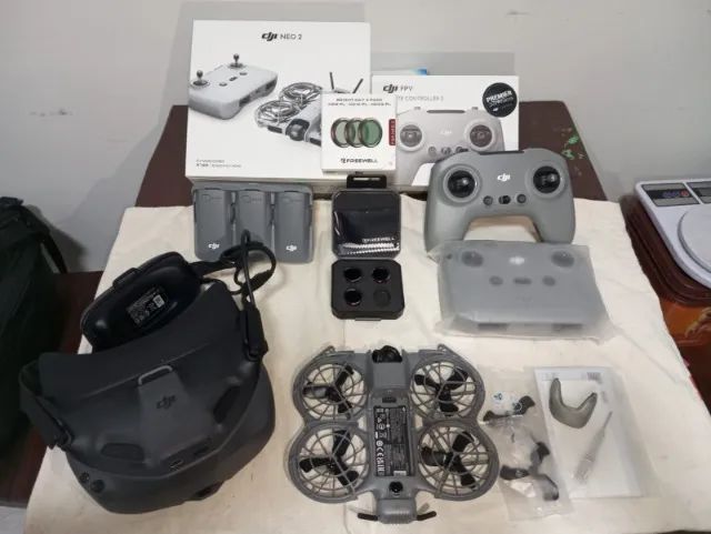 DJI NEO 2 COMPLETO + GOOGLES N3 + DJI FPV Remote Controller 3 