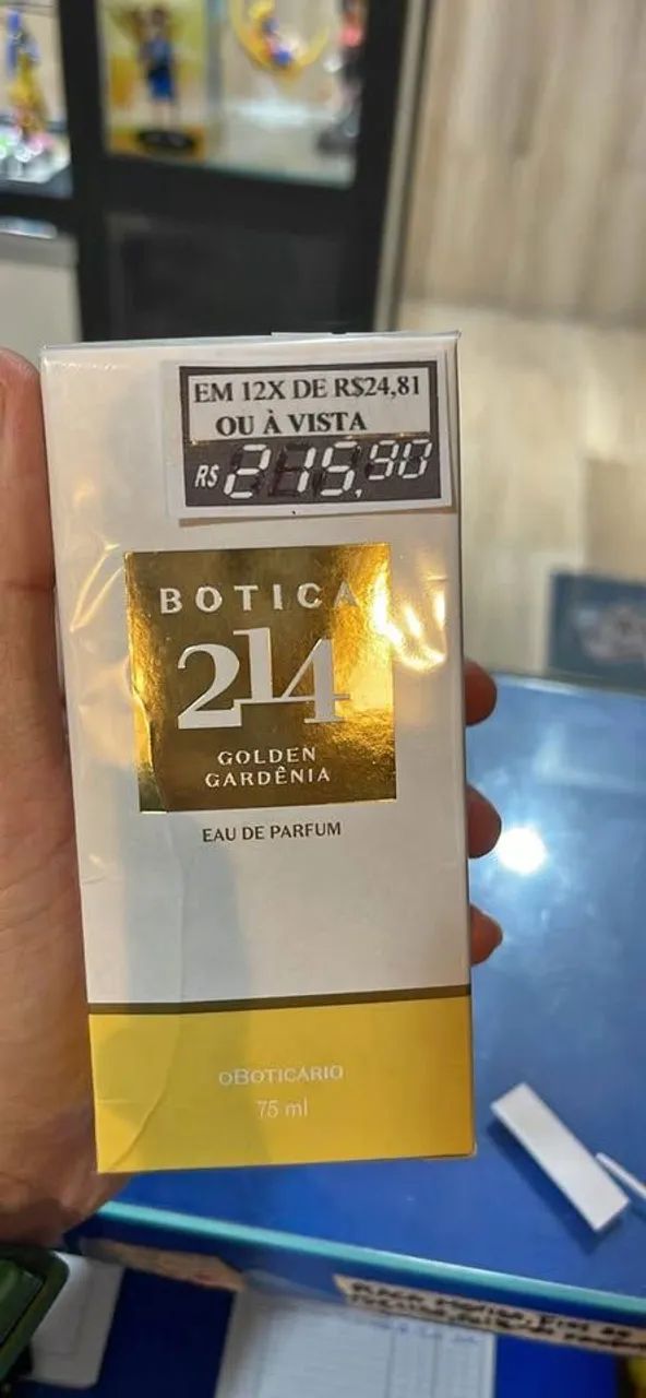 Perfume o Boticário botica 214 eau parfum original lacrado pronta entrega promoção