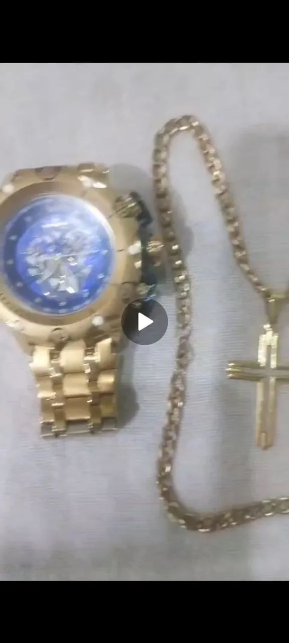 Vendo relógio e cordão  - Foto 2