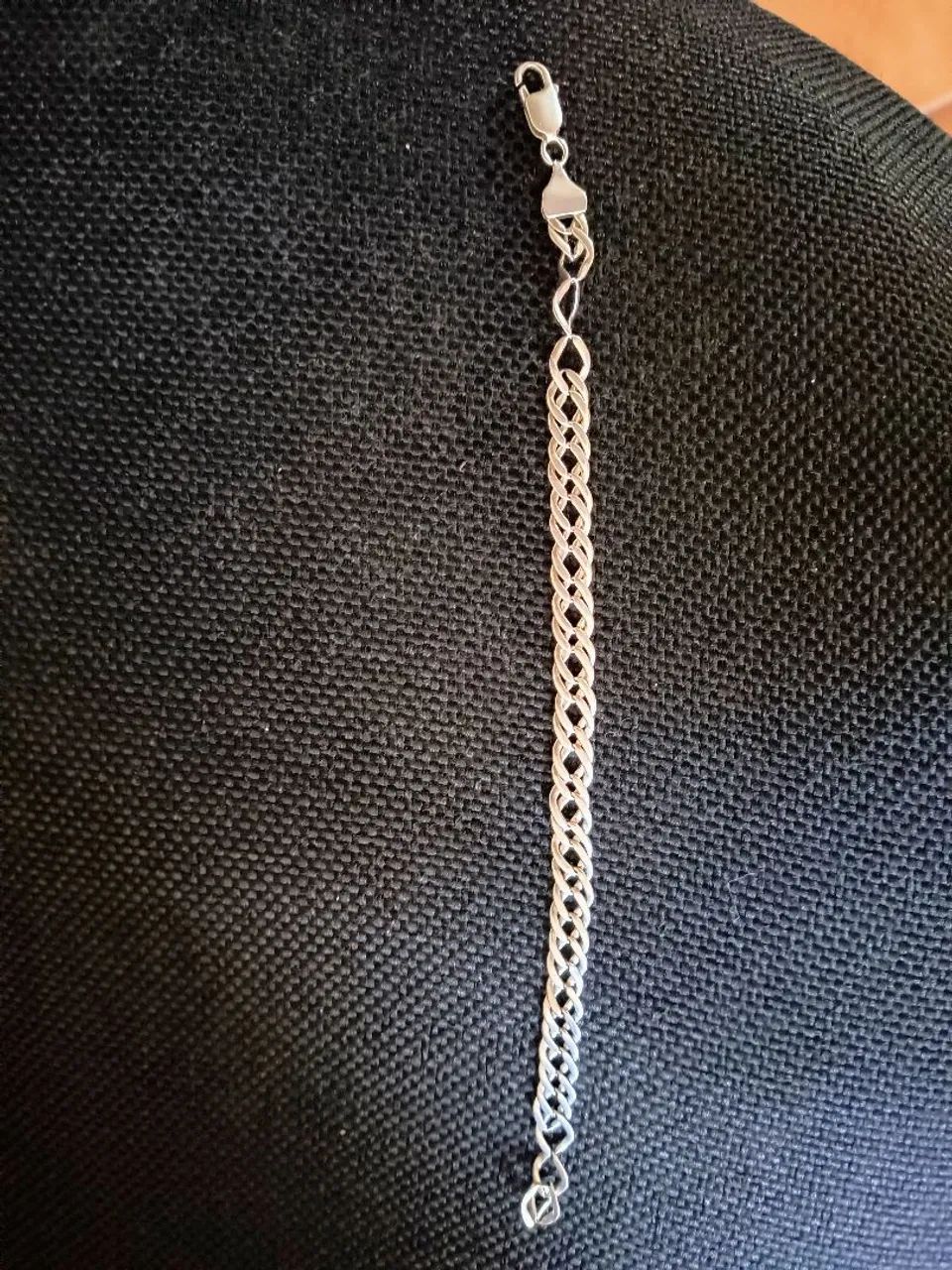 Pulseira de prata  - Foto 2