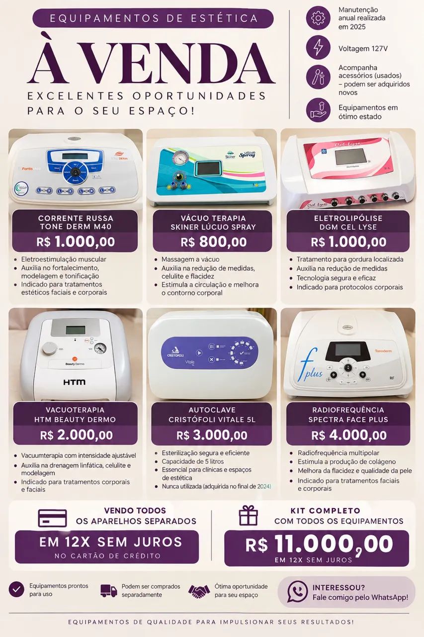 Aparelho de estética