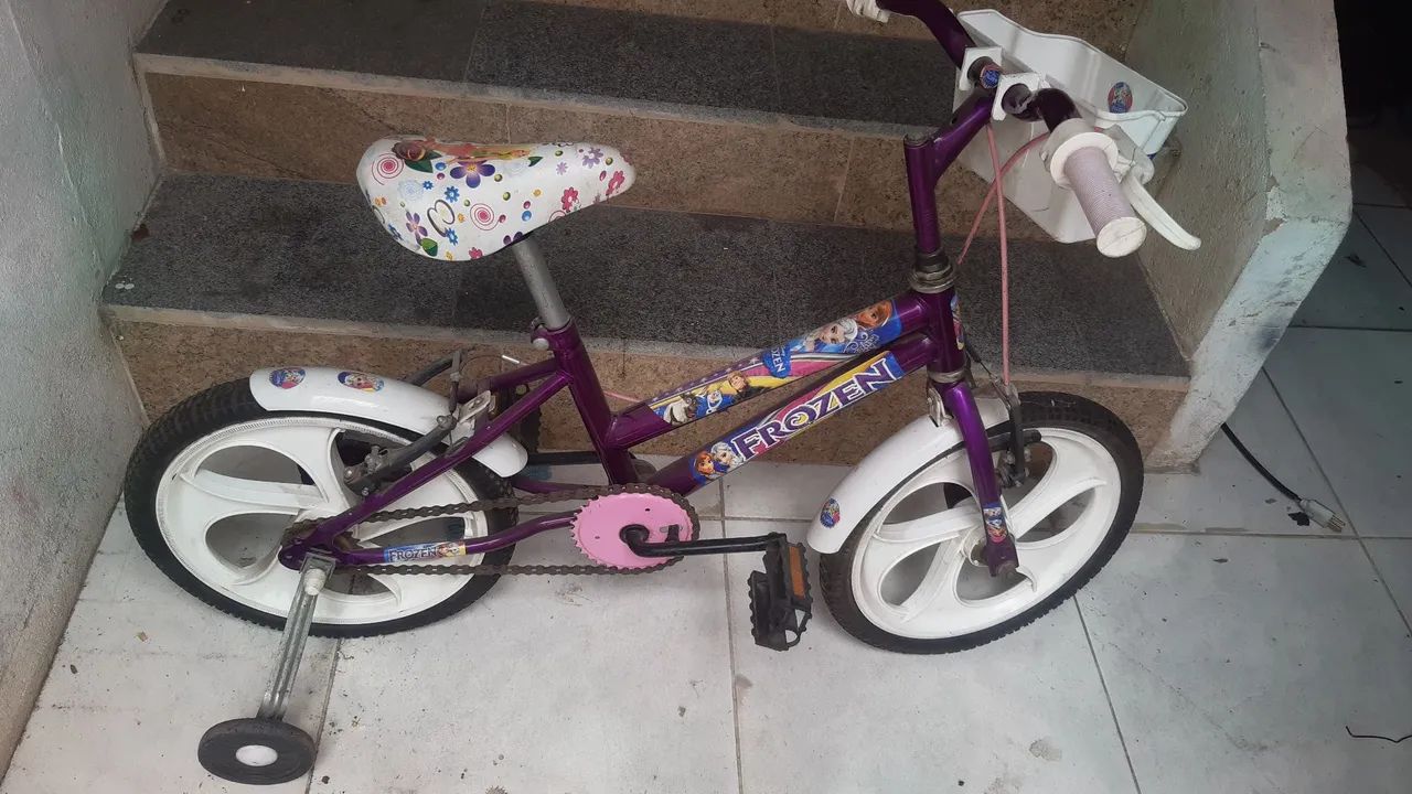 Bicicleta feminina aro 16 personalizada 