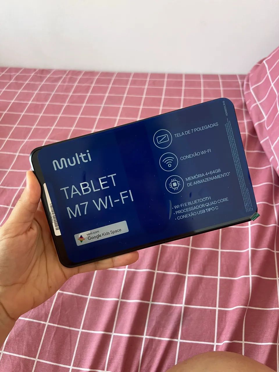 Tablet Multi M7 WIFI - Preto 64GB (nunca usado) - Foto 4